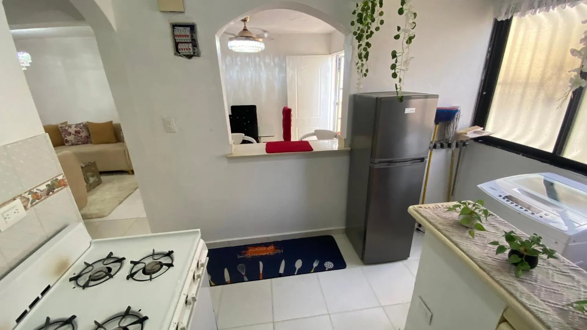 Santiago Monumental Area Cozy 3 Bedrooms Apartment For 7 Peoples - Transportation 24 Hours-9 Santiago De Los Caballeros